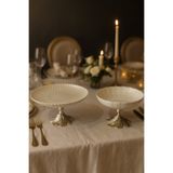 Sillage Home 2’li Porselen Sunum Seti , Meyve, Tatlı, Çerez Sunumluk 21 cm kase ,26 cm Sunum Tabağı