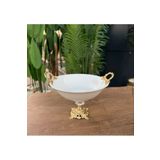 Sillage Home Lüks Porselen Salata Kasesi 24 cm , Dekoratif Kase