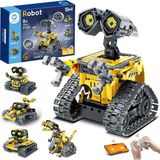 Sillbird 5'i 1 Arada Akıllı Robotik Set – Programlanabilir Uzaktan Kumandalı Robot Oyuncak (6+ Yaş) - Renk