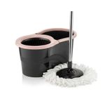 Sillgech 360 Smart Mop Jr. Black Siyah Temizlik Paspas Seti Pembe