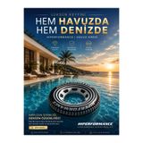 Silmaril 70(+3yaş)-80(+5yaş) cm hiperformance Pvc Malzeme Deniz Simidi Deniz Yaz Havuz Güneş