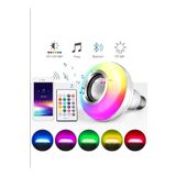 Silmaril Bluetooth Hoparlörlü,RGB li,kumandalı MüzikÇalar Ampul Artık TelefondakiMüziğinizin Sesi Ampullerde