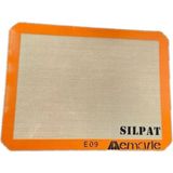 Silpat Kendinden Yağlı Fırınlanabilir Yıkanabilir Silikon Pişirme Fırın Matı 30X40