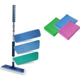 Silva Mikrofiber Mop 3 Lü Set + 3 Lü Cam Bezi