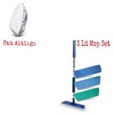 Silva Mikrofiber Mop 3 Lü Set + Silva Ütü Altlığı