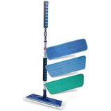 Silva Mop 3 Lü Set Mikrofiber, Islak-Kuru Duvar Silme Bezleri