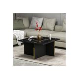 SILVA ORTA SEHPA - SİYAH / MERMER 1068