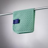 Silva Premium Bulaşık Filesi Balıksırtı Doku 25x25 cm, Mikrofiber Bulaşık Bezi, Az Deterjanla Bol Köpük, Çizmeyen Ovma Gücü, Tencere Tava Cam Porselen İçin, Mint Yeşili