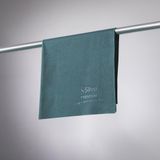 Silva Premium Ekran Temizleme Bezi Süet Doku 30x30 cm, Mikrofiber Ekran Temizleyici, TV Monitör Laptop Tablet Telefon Gözlük İçin, Spreysiz Kuru Temizlik, İz ve Hav Bırakmaz, Petrol Yeşili