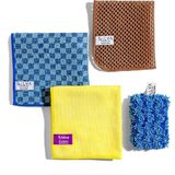 Silva Premium Temizlik Bezi Seti Mikrofiber Malzeme ile Hızlı Kuruma 4'lü Renkli