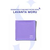 Silva Ultrafiber Essentials Cam Bezi Petek Doku (35x35) Lavanta Moru