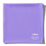 Silva Ultrafiber Essentials Mikrofiber Cam Bezi Petek Doku 35x35 cm - Hav ve İz Bırakmayan Cam Silme Bezi, Deterjansız Sadece Suyla, Ayna Duşakabin Ekran ve Oto Camı İçin, Lavanta Moru