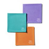 Silva Ultrafiber Essentials Mikrofiber Cam Bezi Petek Doku 3'lü Set 35x35 cm - Hav ve İz Bırakmayan Cam Silme Bezi, Deterjansız Sadece Suyla, Ayna Duşakabin Ekran ve Oto Camı İçin, 3 Renk