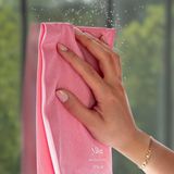 Silva Ultrafiber Premium Cam Bezi - Pembe (40x40 cm)