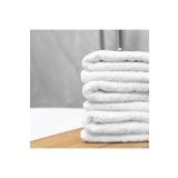 SILVABELLA Otel Banyo Havlusu %100 Pamuk Beyaz 70x150 cm – 500 gr - Yumuşak ve Emici Büyük Boy