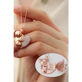 Silvano Jewelry 925 Ayar Gümüş Açılabilen Isimli Koala Kolye