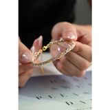 Silvano Jewelry 925 Ayar Gümüş Dorika Model Renkli Kelepçe