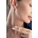 Silvano Jewelry 925 Ayar Gümüş İncili Takı Seti