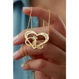 Silvano Jewelry 925 Ayar Gümüş Isimli Evlilik Kolyesi