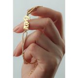 Silvano Jewelry 925 Ayar Gümüş Isimli Trend Bileklik