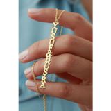 Silvano Jewelry 925 Ayar Gümüş Isimli Trend Kolye