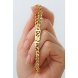Silvano Jewelry 925 Ayar Gümüş Isimli Zincir Bileklik