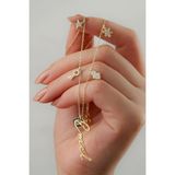 Silvano Jewelry 925 Ayar Gümüş Kişiye Özel Isimli Şans Kolyesi