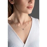 Silvano Jewelry 925 Ayar Gümüş Rose Şans Kolye