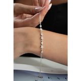 Silvano Jewelry 925 Ayar Gümüş Yıldızlı Bileklik