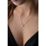 Silvano Jewelry 925 Ayar Gümüş Zirkon Taşlı Fatma Eli Kolye