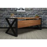 Silver Ahşap Ofis Masası 220x85x76 C-ön Ahşap