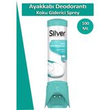 Silver Ayakkabı Deodorantı Koku Giderici Önleyici Sprey Fresh Up 100ML
