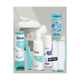 Silver Beyaz Erkek Spor Ayakkabı Bakım Seti ( Boya & Deodorant & Köpük & Jel )
