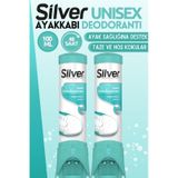 Silver Fresh - Up Ayakkabı Deodorantı Koku Sprey 2 Adet 100 ML