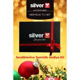 Silver Home 7 Parça Genel Temizlik Seti Hediyelik Özel Kutusunda - Siyah