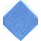 Silver Home Kareli 40X40CM Mikrofiber Genel Temizlik Bezi - Mavi