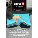 SİLVER HOME Lamine 60×90 Cm Ekstra Kalın Süper Emici Tek Seferde Kurulama Araç Kurulama Havlusu