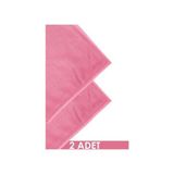 Silver Home Mikrofiber 40X40CM 2li Zor Kir ve Yağ Temizlik Bezi - Pembe