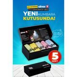 Silver Home Mikrofiber 42X68 Dekoratif 5li Cam Temizlik Bezi