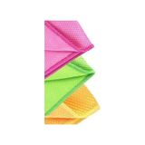 Silver Home Mikrofiber Cam Temizlik Bezi 3'lü Set 50x70 cm Yüksek Emicilik ve Dayanıklı Yapı
