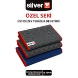 Silver Home Mikrofiber Profesyonel Seri Özel Dokuma Sık Dokulu Süper Emici Temizlik Bezi