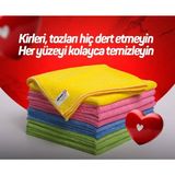 Silver Home Mikrofiber Temizlik Bezi 40*40 cm (10 Adet)