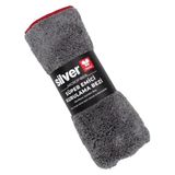 Silver Home Mikrofiber Temizlik Bezi 50 x 70 cm Süper Emici Gri Renkli Dayanıklı Yapı