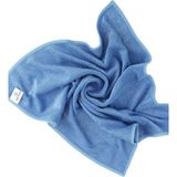 Silver Home Parlak Dokulu 40X40CM Mikrofiber Genel Temizlik Bezi - Mavi