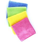 Silver Home Süper Emici Mikrofiber Kurulama Bezi Çok Renkli 4'lü 40 x 40 CM