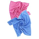 Silver Home Universal 2li Mikrofiber 50X70 cm Temizlik Bezi - Pembe/mavi
