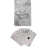 Silver Joker Iskambil Kağıdı Kaygan Plastik Su Geçirmez Oyun Kağıdı CIN884SLV - 0 - --