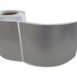 SİLVER MAT BARKOD ETİKETİ 100X100 TEKLİ 300 LÜK SARIM