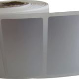SİLVER MAT BARKOD ETİKETİ 40X80 1000 ADET