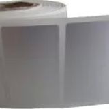 SİLVER MAT BARKOD ETİKETİ 75X100 TEKLİ 500 LÜK SARIM